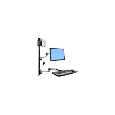 Ergotron LX Systeme de montage mural kit de montage - Technologie brevetee Constant Force - pour ecran LCD/clavier/souris/processeur - aluminium poli - Publicité Ergotron LX Systeme de montage mural kit de montage - Technologie brevetee Constant Force - pour ecran LCD/clavier/souris/processeur - aluminium poli - Publicité