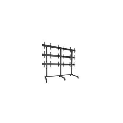 Chief Micro-Adjustable Large Freestanding Video Wall LVM3X3U chariot - pour 9 ecrans LCD - noir - Publicité Chief Micro-Adjustable Large Freestanding Video Wall LVM3X3U chariot - pour 9 ecrans LCD - noir - Publicité