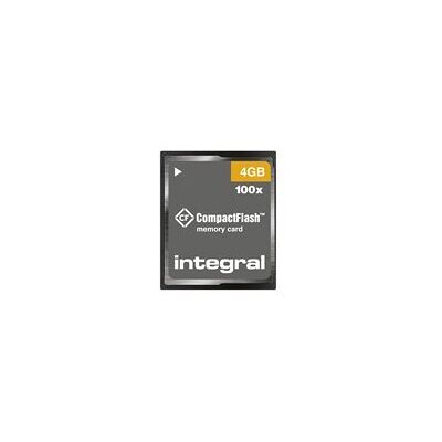 Integral Europe Integral - carte memoire flash - 4 Go - CompactFlash - Publicité Integral Europe Integral - carte memoire flash - 4 Go - CompactFlash - Publicité