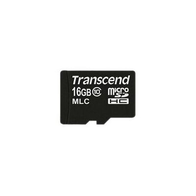 Transcend - carte memoire flash - 16 Go - micro SDHC - Publicité Transcend - carte memoire flash - 16 Go - micro SDHC - Publicité