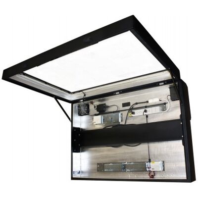 MCAD Caisson de protection interieur IP54 pour ecran plat - 32 - Publicité MCAD Caisson de protection interieur IP54 pour ecran plat - 32 - Publicité
