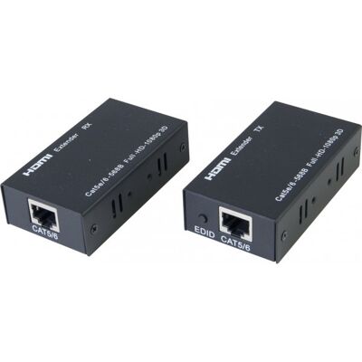 MCAD Prolongateur HDMI Full HD 60M sur 1XRJ45 - Publicité MCAD Prolongateur HDMI Full HD 60M sur 1XRJ45 - Publicité
