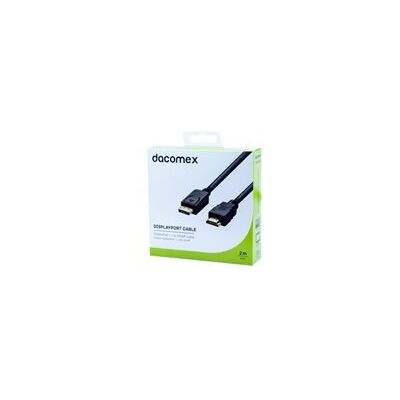 DACOMEX Cordon DisplayPort 1.1 vers HDMI - 2 m - Publicité DACOMEX Cordon DisplayPort 1.1 vers HDMI - 2 m - Publicité
