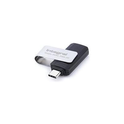 Clé USB-C de 32GB d'Integral - Double mot de passe, AES 256 bits, FIPS 197 - Publicité Clé USB-C de 32GB d'Integral - Double mot de passe, AES 256 bits, FIPS 197 - Publicité