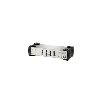 Aten CS1734B - commutateur ecran-clavier-souris/audio/USB - 4 ports - Publicité Aten CS1734B - commutateur ecran-clavier-souris/audio/USB - 4 ports - Publicité