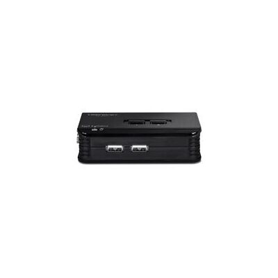 TRENDnet TK 207K - commutateur KVM - 2 ports - Ordinateur de bureau - Publicité TRENDnet TK 207K - commutateur KVM - 2 ports - Ordinateur de bureau - Publicité