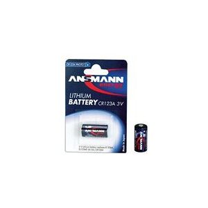 ANSMANN CR123A pile pour appareil photo x CR123A - Li - Publicité ANSMANN CR123A pile pour appareil photo x CR123A - Li - Publicité