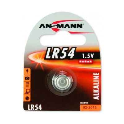 MCAD ANSMANN Piles alcalines 5015313 LR54 blister de 1 - Publicité MCAD ANSMANN Piles alcalines 5015313 LR54 blister de 1 - Publicité