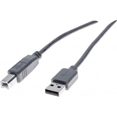 Câble USB 2.0 Exertis Connect - 1m Type A à B - Publicité Câble USB 2.0 Exertis Connect - 1m Type A à B - Publicité