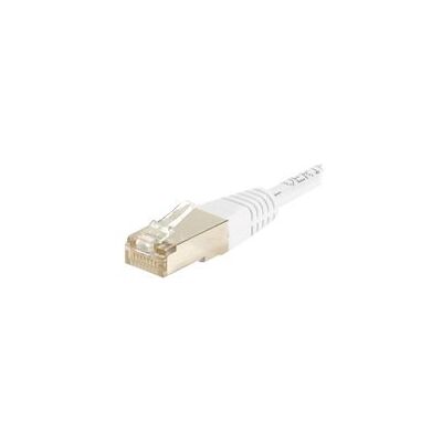 Exertis Connect - Patchkabel CAT. 6, F/UTP - Blanc - 0,3 m - Network cable - Publicité Exertis Connect - Patchkabel CAT. 6, F/UTP - Blanc - 0,3 m - Network cable - Publicité