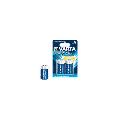 Varta High Energy batterie - 2 x C - Alcaline - Publicité Varta High Energy batterie - 2 x C - Alcaline - Publicité