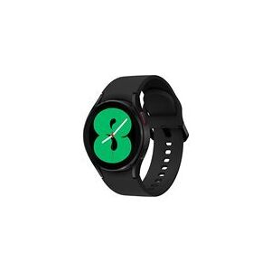 Samsung Galaxy Watch4 - noir - montre intelligente avec bande sport - noir - 16 Go - Publicité