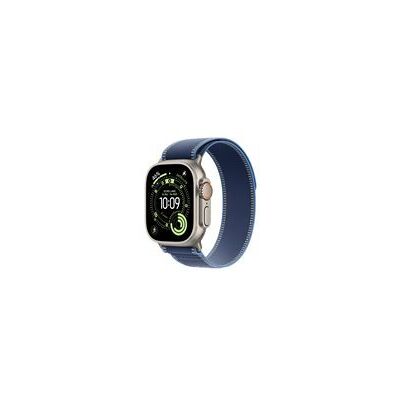 Apple Watch Ultra 3 - titanium naturel - Oui montre intelligente avec Boucle Trail - bleu/bleu vif - 64 Go - Publicité Apple Watch Ultra 3 - titanium naturel - Oui montre intelligente avec Boucle Trail - bleu/bleu vif - 64 Go - Publicité