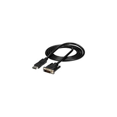 StarTech.com Cable Adapteur DisplayPortâ ¢ vers DVI de 1,8m - Male / Male - 1x DisplayPort (M) - 1x DVI-D (M) - 1920x1200 - Noir - Cable DisplayPort - 1.8 m - Publicité StarTech.com Cable Adapteur DisplayPortâ ¢ vers DVI de 1,8m - Male / Male - 1x DisplayPort (M) - 1x DVI-D (M) - 1920x1200 - Noir - Cable DisplayPort - 1.8 m - Publicité