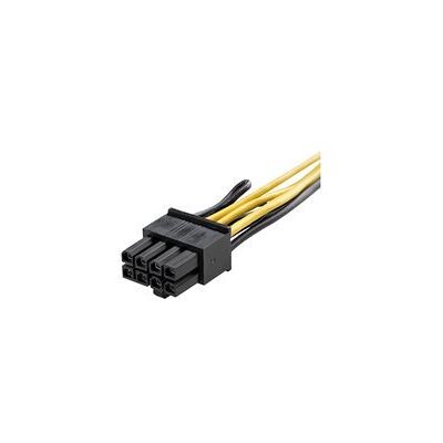 StarTech.com Cable adaptateur d'alimentation PCI Express a 6 broches vers 8 broches de 15 cm - PCIe 6 pin vers 8 pin - F/M - cable d'alimentation - 15.5 cm - Publicité StarTech.com Cable adaptateur d'alimentation PCI Express a 6 broches vers 8 broches de 15 cm - PCIe 6 pin vers 8 pin - F/M - cable d'alimentation - 15.5 cm - Publicité