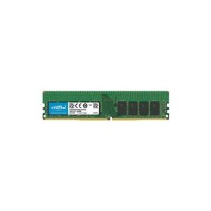 Crucial - DDR4 - module - 16 Go - DIMM 288 broches - 2666 MHz / PC4-21300 - memoire sans tampon - Publicité