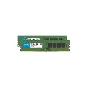 Crucial - DDR4 - kit - 64 Go: 2 x 32 Go - DIMM 288 broches - 3200 MHz / PC4-25600 - memoire sans tampon - Publicité