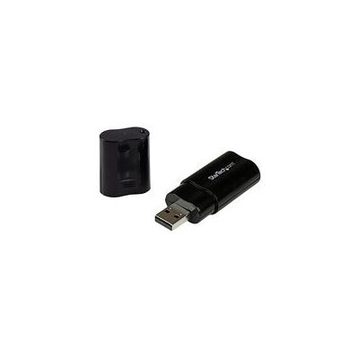 StarTech.com Carte son USB - Adaptateur audio 3,5 mm - Carte son externe - Noir - Carte son externe (ICUSBAUDIOB) - carte son - Publicité StarTech.com Carte son USB - Adaptateur audio 3,5 mm - Carte son externe - Noir - Carte son externe (ICUSBAUDIOB) - carte son - Publicité