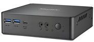 Shuttle XPC nano NC40U - Barebone - mini PC - 1 x Celeron 7305 / 1.1 GHz - RAM 0 Go - UHD Graphics 620 - GigE - noir image