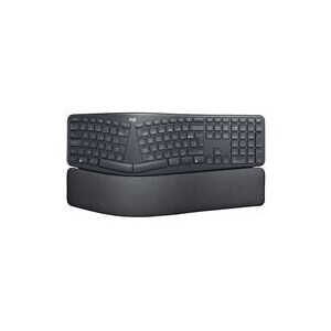 Logitech ERGO K860 - clavier - AZERTY - Francais - graphite - Publicité Logitech ERGO K860 - clavier - AZERTY - Francais - graphite - Publicité