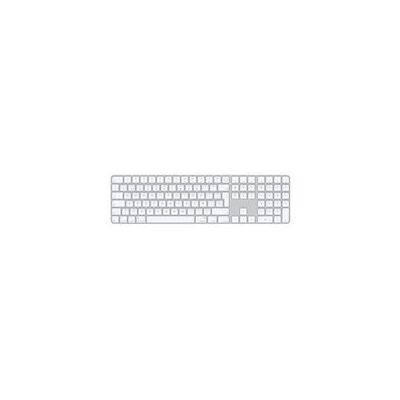 Apple Magic Keyboard with Touch ID and Numeric Keypad - clavier - USB-C - QWERTY - Espagnol - cles blanches Peripherique d'entree - Publicité Apple Magic Keyboard with Touch ID and Numeric Keypad - clavier - USB-C - QWERTY - Espagnol - cles blanches Peripherique d'entree - Publicité