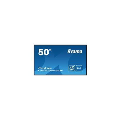 IIYAMA ProLite LH5041UHS-B2AG 50 Classe (49.5 visualisable) ecran LCD retro-eclaire par LED - 4K - pour signalisation numerique - Publicité IIYAMA ProLite LH5041UHS-B2AG 50 Classe (49.5 visualisable) ecran LCD retro-eclaire par LED - 4K - pour signalisation numerique - Publicité