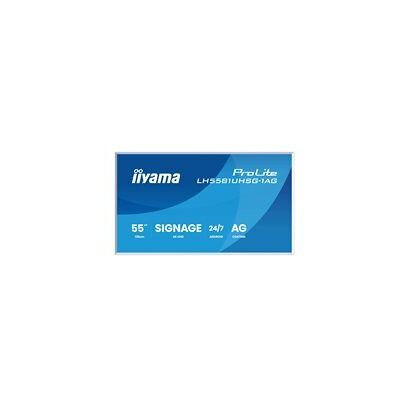 IIYAMA ProLite LH5581UHSG-1AG 55 Classe (54.6 visualisable) ecran LCD retro-eclaire par LED - 4K - pour signalisation numerique - Publicité IIYAMA ProLite LH5581UHSG-1AG 55 Classe (54.6 visualisable) ecran LCD retro-eclaire par LED - 4K - pour signalisation numerique - Publicité