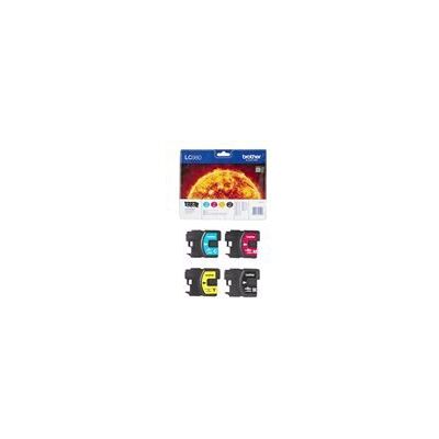 Brother LC980VALBP - pack de 4 - noir, jaune, cyan, magenta - originale - cartouche d'encre - Publicité Brother LC980VALBP - pack de 4 - noir, jaune, cyan, magenta - originale - cartouche d'encre - Publicité
