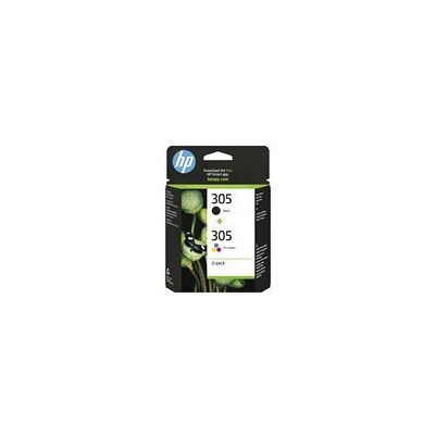 HP 305 - pack de 2 - noir, couleur (cyan, magenta, jaune) - original - cartouche d'encre - Publicité HP 305 - pack de 2 - noir, couleur (cyan, magenta, jaune) - original - cartouche d'encre - Publicité