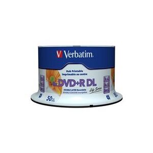 Verbatim Life Series - DVD+R DL x 50 - 8.5 Go - support de stockage - Publicité
