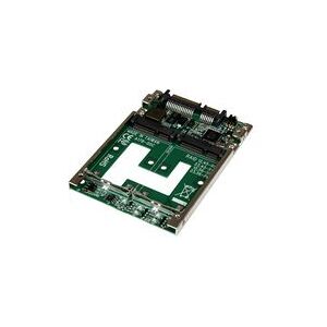 StarTech.com Adaptateur RAID pour 2 disques SSD mSATA vers SATA 2,5 - Convertisseur 2x SSD mSATA vers SATA de 2,5 pouces avec RAID - contrôleur de stockage - mSATA - SATA 6Gb/s - Publicité StarTech.com Adaptateur RAID pour 2 disques SSD mSATA vers SATA 2,5 - Convertisseur 2x SSD mSATA vers SATA de 2,5 pouces avec RAID - contrôleur de stockage - mSATA - SATA 6Gb/s - Publicité