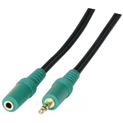Tecline Modèle 108864 Câble d'extension audio vert - Câble audio - Publicité Tecline Modèle 108864 Câble d'extension audio vert - Câble audio - Publicité