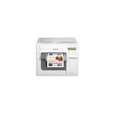 Epson TM C3500 - imprimante d'etiquettes - couleur - jet d'encre - Publicité Epson TM C3500 - imprimante d'etiquettes - couleur - jet d'encre - Publicité