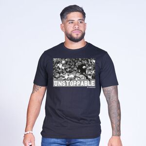 Ruckfield T shirt avec serigraphie Jonah Lomu noir 