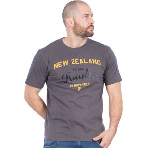 Ruckfield T shirt New Zealand Ruckfield We are rugby gris fonce 