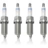 BOSCH Jeu de 4 bougies d'allumage pour PEUGEOT: 206, 207, 205, 206+, Partner, Expert, Boxer, Bipper, 309, 207+ & RENAULT: Clio (Ref: 0 242 232 801)