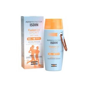 Isdin Fotoprotector Fusion Gel Sport Crème Solaire en Gel Pour Les Sportifs Spf50 100 ml - Flacon 100 ml