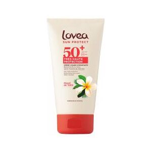 Lovea Sun Protect Crème Visage Hydratante Monoï de Tahiti SPF50+ 50 ml - Tube - Publicité Lovea Sun Protect Crème Visage Hydratante Monoï de Tahiti SPF50+ 50 ml - Tube - Publicité