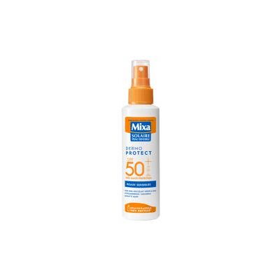 Mixa Sensitive SPF 50+ Spray Solaire - Peaux Sensibles - 150ml - Publicité Mixa Sensitive SPF 50+ Spray Solaire - Peaux Sensibles - 150ml - Publicité