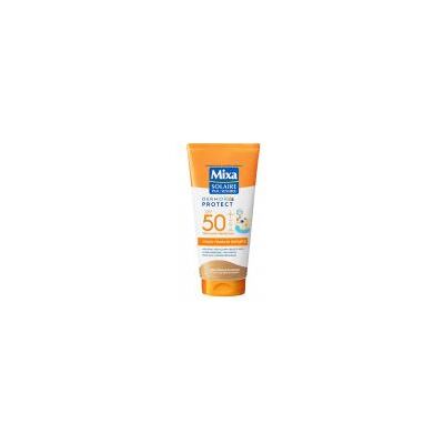 Mixa Dermo Protect Kids SPF50+ Lait - Crème solaire pour peaux sensibles - Publicité Mixa Dermo Protect Kids SPF50+ Lait - Crème solaire pour peaux sensibles - Publicité