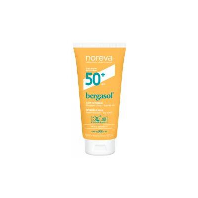 Noreva Bergasol Lait SPF 50+ - Crème solaire - Publicité Noreva Bergasol Lait SPF 50+ - Crème solaire - Publicité