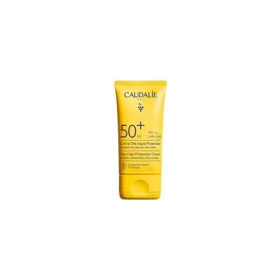Caudalie Crème Très Haute Protection Visage et Cou SPF50+ 40 ml - Tube - Publicité Caudalie Crème Très Haute Protection Visage et Cou SPF50+ 40 ml - Tube - Publicité