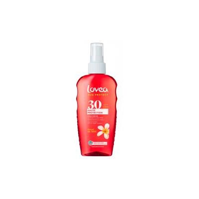 Lovea Huile Sèche Monoï de Tahiti SPF30 150 ml - Flacon pulvérisateur 150 ml - Publicité Lovea Huile Sèche Monoï de Tahiti SPF30 150 ml - Flacon pulvérisateur 150 ml - Publicité