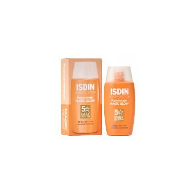 Isdin Fusion Water Magic Glow SPF30 - Crème solaire - Isdin - Publicité Isdin Fusion Water Magic Glow SPF30 - Crème solaire - Isdin - Publicité