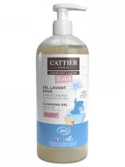 Cattier Gel Lavant Doux Bébé - 500 ml - Flacon-Pompe 500 ml