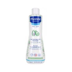 Mustela Lait de Toilette Sans Rinçage à l'Avocat Bio 750 ml - Flacon 750 ml