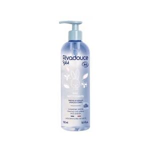 Rivadouce Bébé Eau Nettoyante Micellaire Bio 500 ml - Flacon-Pompe 500 ml