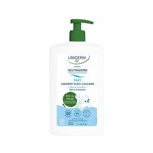 Neutraderm Baby Liniment Oleo-Calcaire Bio Flacon-Pompe 1 L - Flacon-Pompe 1000 ml - Publicité Neutraderm Baby Liniment Oleo-Calcaire Bio Flacon-Pompe 1 L - Flacon-Pompe 1000 ml - Publicité