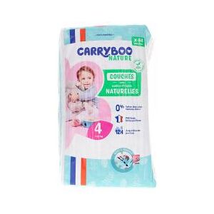 Carryboo Couches Naturelles à Motif Taille 4 (7-18Kg) 44 Couches - Paquet 44 couches - Publicité Carryboo Couches Naturelles à Motif Taille 4 (7-18Kg) 44 Couches - Paquet 44 couches - Publicité