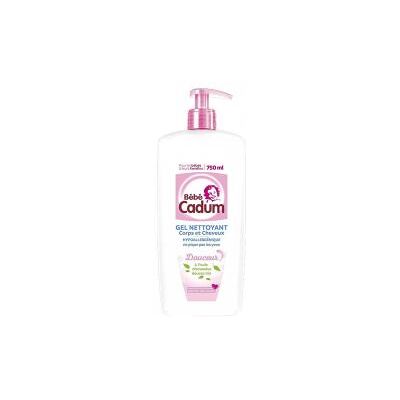 Gel Nettoyant Bébé Cadum - Hypoallergénique, Huile d'Amande Bio - 750ml - Publicité Gel Nettoyant Bébé Cadum - Hypoallergénique, Huile d'Amande Bio - 750ml - Publicité